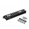 GETFORT OGF-PM Painel de Gestão de Cabos Horizontal Fechado 1U - Preto