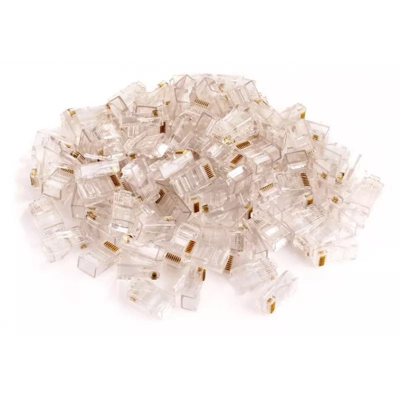 GETFORT Fichas de Rede RJ45 Cat.5e UTP 8P8C 100 Unidades