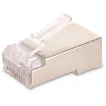 GETFORT Conector Blindado RJ45 CAT.5e 8P8C (100 Unidades)
