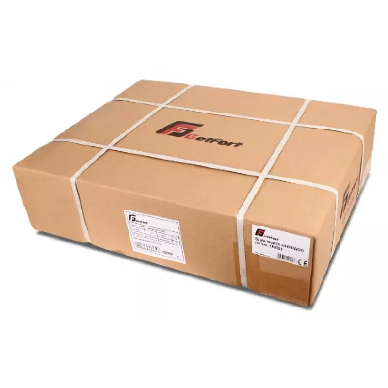 GETFORT Armário de Rede de Parede CALI 19 polegadas 4U 600x450 - Preto (WGF04-64EH-WGB)