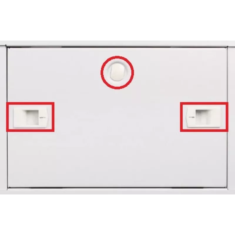 GETFORT Armário de Rack de Parede CALI 19 polegadas 6U 600x600 Cinzento RAL 7035