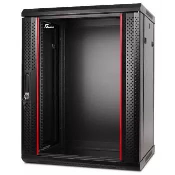 GETFORT CALI Caixa de Parede 19 polegadas 15U 600x450 mm Preto