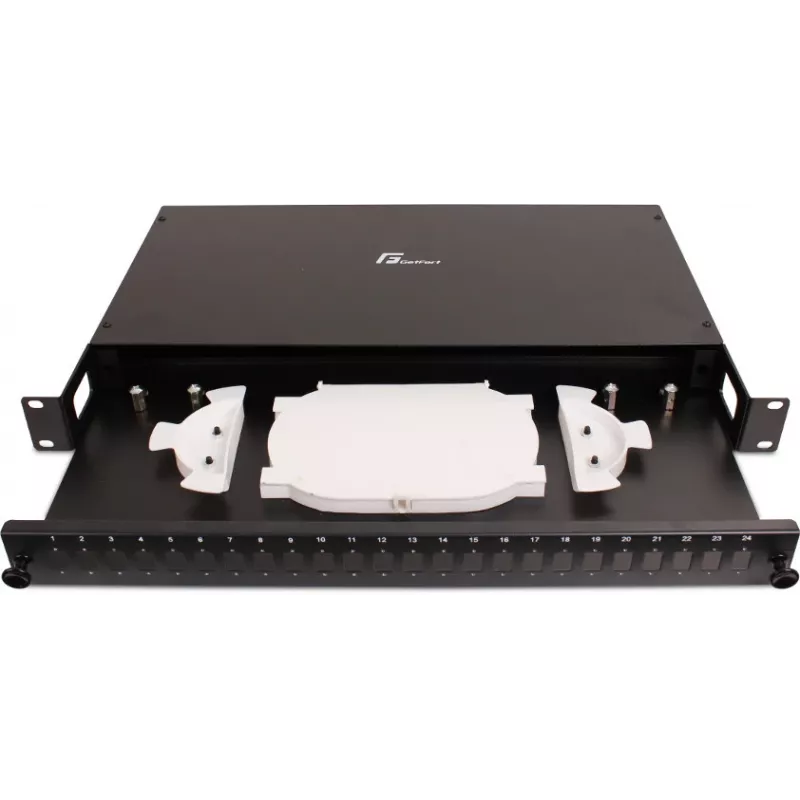 Painel de Patch de Fibra Ótica GETFORT GF-FO01-SX 1U 19