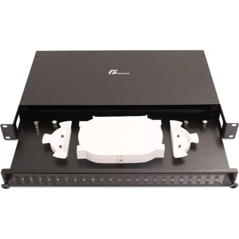 Painel de Patch de Fibra Ótica GETFORT GF-FO01-DX 1U 19