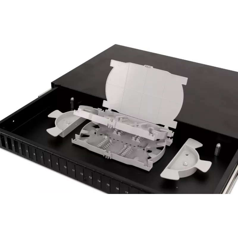 Painel de Patch de Fibra Ótica GETFORT GF-FO02-DX 1U 19