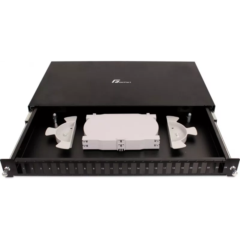 Painel de Patch de Fibra Ótica GETFORT GF-FO02-DX 1U 19