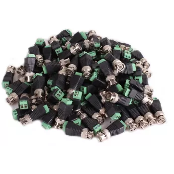 Adaptador GETFORT BNC Macho para Terminal de Parafuso 100 Unid.