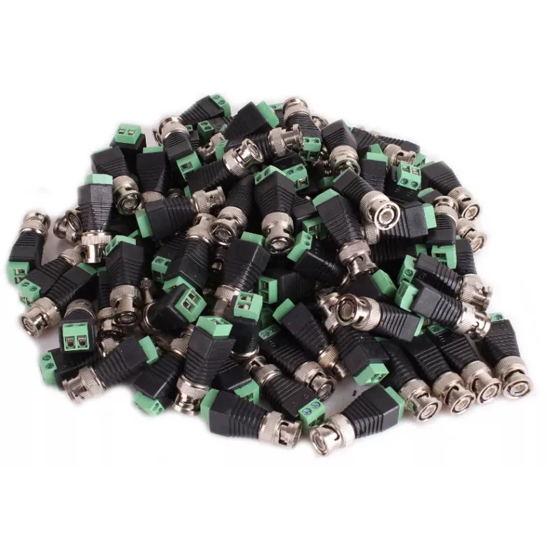 Adaptador GETFORT BNC Macho para Terminal de Parafuso 100 Unid.