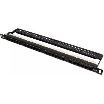 Painel de Patch GETFORT PGF-5EUTP24-B7 UTP Cat.5e 24 Portas 0.5U 19