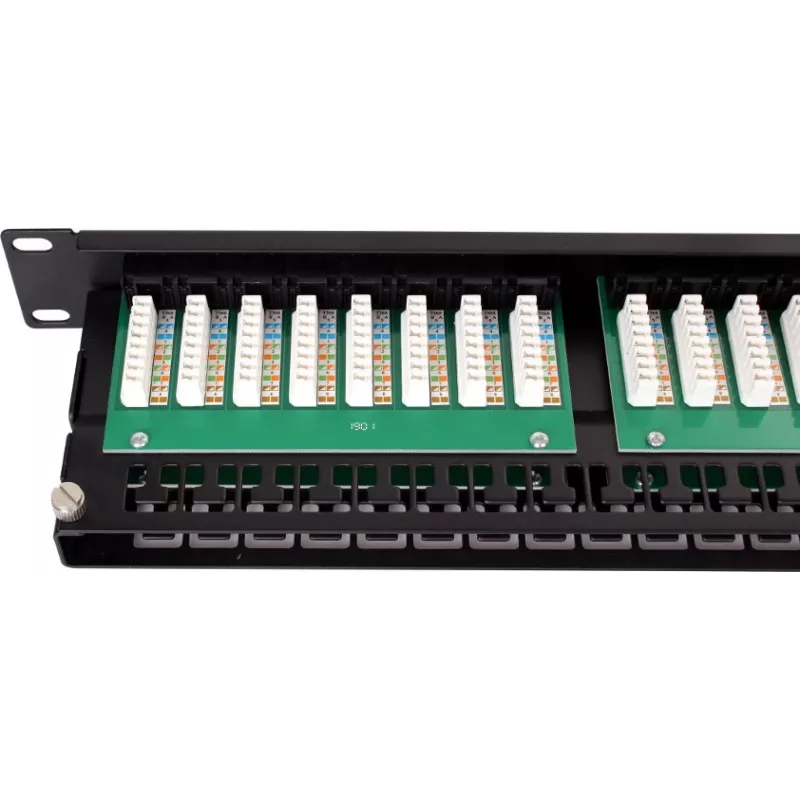 Painel de Patch GETFORT PGF-5EUTP48-B9 UTP Cat.5e 48 Portas 2U 19