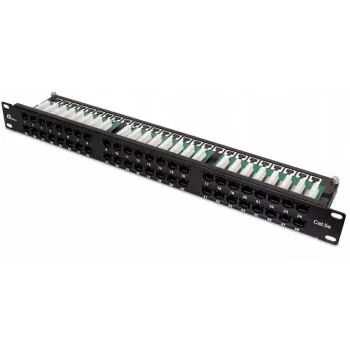 Painel de Patch GETFORT PGF-5EUTP48-B9 UTP Cat.5e 48 Portas 2U 19