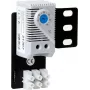 GETFORT GF-T termostato para ventoinha de rack, 230V AC, 0-60°C, calha DIN, RAL 7035