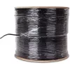 GETFORT Cat.5e U/UTP cabo Ethernet exterior com gel 305m (1000ft) preto