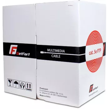 GETFORT Cat.5e F/UTP cabo de rede PVC 305m