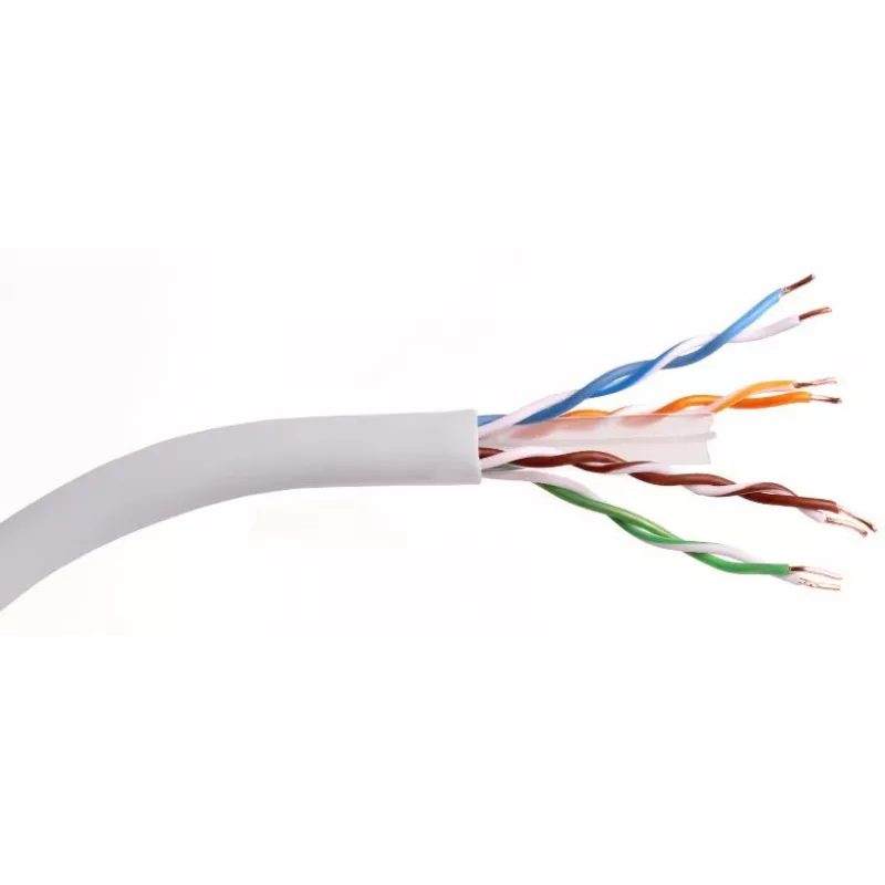 GETFORT Cat.6 U/UTP cabo de rede PVC 305m (1000ft) - cinzento