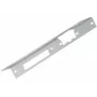 ELEKTRA-PLUS espelho de porta angular longo direito, castanho, 240x40 mm, aço, pintado, para fechadura de cilindro de perfil europeu, montagem à superfície, porta interior, série 2423