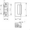 Elektra-Plus R4-24.10 trinco elétrico simétrico, 24V