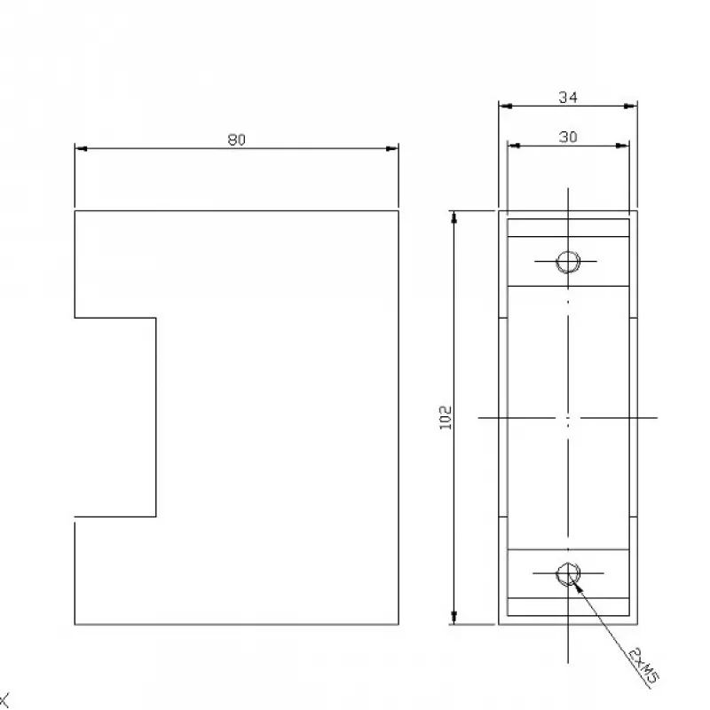 ELEKTRA-PLUS KASETA ELEKTRA R1 caixa de estore exterior, alumínio, 165x165 mm, montagem à superfície/embutida, cores RAL