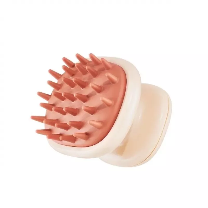 GLOV Escova de Massagem ao Couro Cabeludo em Silicone para Massagem à Cabeça - Rosa Pink