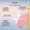 GLOV Bubble Burst 3-em-1 Esfoliante e Massajador de Silicone para Corpo, Couro Cabeludo e Costas - Rosa