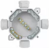 PAWBOL A.0035 Caixa de Derivação Estanque de Sobrepor PG16, IP67 (5x4mm²), Cinzento