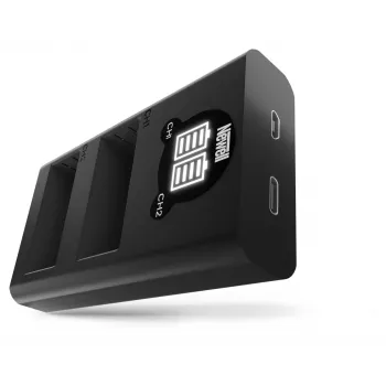 Newell Carregador de Dois Canais DL-USB-C para Baterias Fujifilm NP-W126