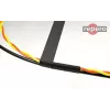 REPERO 734 Fita Isoladora Elétrica de Tecido, Algodão, Preto, 19mm x 25m