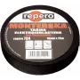 REPERO 734 Fita Isoladora Elétrica de Tecido, Algodão, Preto, 19mm x 25m