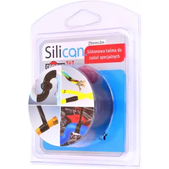 Repero 747 Fita Autovulcanizante de Silicone 25mm x 3m Preto TTE747S1-0025-03