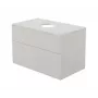DEANTE CREA Móvel inferior de lavatório com tampo de lavatório 600x450x570 mm branco MDF/cerâmica