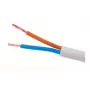 ELEKTROKABEL OMY 2x1mm² H03VV-F cabo elétrico branco 100m