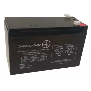 POWERBAT SECURBAT 7-12 bateria AGM 12V 7Ah