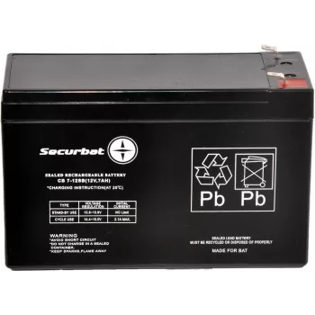 POWERBAT SECURBAT 7-12 bateria AGM 12V 7Ah