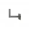 CORAB USL-48/250AL Suporte de parede angular para mastro de 48mm, braço de 250mm, alumínio, prateado