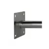 CORAB USL-48/250AL Suporte de parede angular para mastro de 48mm, braço de 250mm, alumínio, prateado