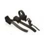 Fixação de abraçadeiras TRYTYT UP-50UV preto (10 unid.)