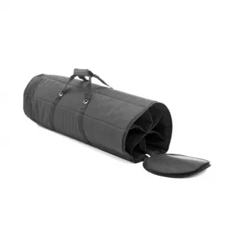 Capa CASE4ME para 6 barras de luz LED - flight case resistente em contraplacado com espuma, preto