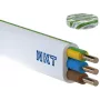 Cabo elétrico NKT instal PLUS YDYp 3x2,5 mm² 100m branco