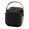 Conjunto de karaoke LEAN altifalante Bluetooth dois microfones luzes LED preto