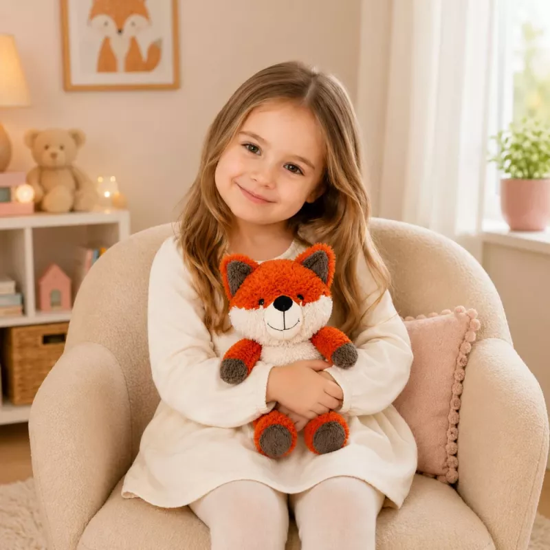 Raposa de peluche LEAN TOYS peluche macio 28 cm