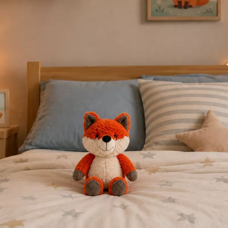 Raposa de peluche LEAN TOYS peluche macio 28 cm