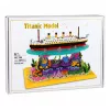 Blocos de construção navio Titanic num recife de coral 3892 peças LEAN TOYS