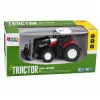 Trator agrícola vermelho RC com garra de fardos 1:24 LEAN TOYS