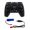 Trator com controlo remoto com rolo RC luzes vermelho 1:24 LEAN TOYS