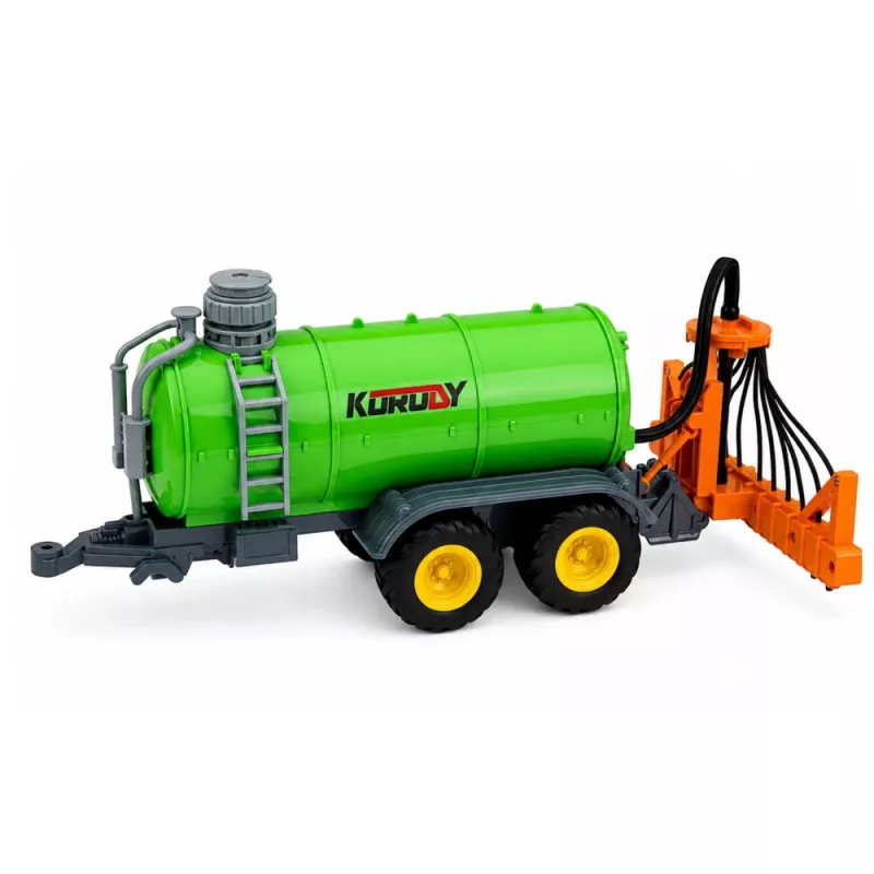 Trator agrícola com controlo remoto com pulverizador de fertilizante líquido 1:24 LEAN TOYS
