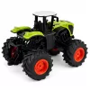 LEAN TOYS Trator agrícola RC telecomandado alto verde luzes sons 1:16