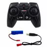 LEAN TOYS Trator RC com garra para fardos, telecomandado, luzes, verde, 1:24