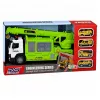 LEAN TOYS Camião com grua e transporte de veículos luz som verde