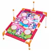 LEAN TOYS Jogo 4-em-1 de lançamento ao alvo unicórnio com argolas e discos