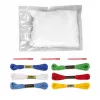 LEAN TOYS Conjunto criativo de peluches para costurar feltro DIY animais marinhos 6 unid.